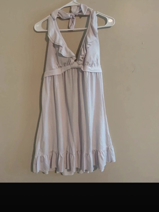a.n.a Dresses & Skirts - a.n.a Light Lavender Halter Ruffle Sundress